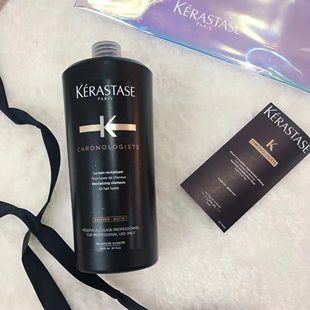 送压头 卡诗洗发水1000ml黑钻双重控油防脱根源特护无硅油赋活