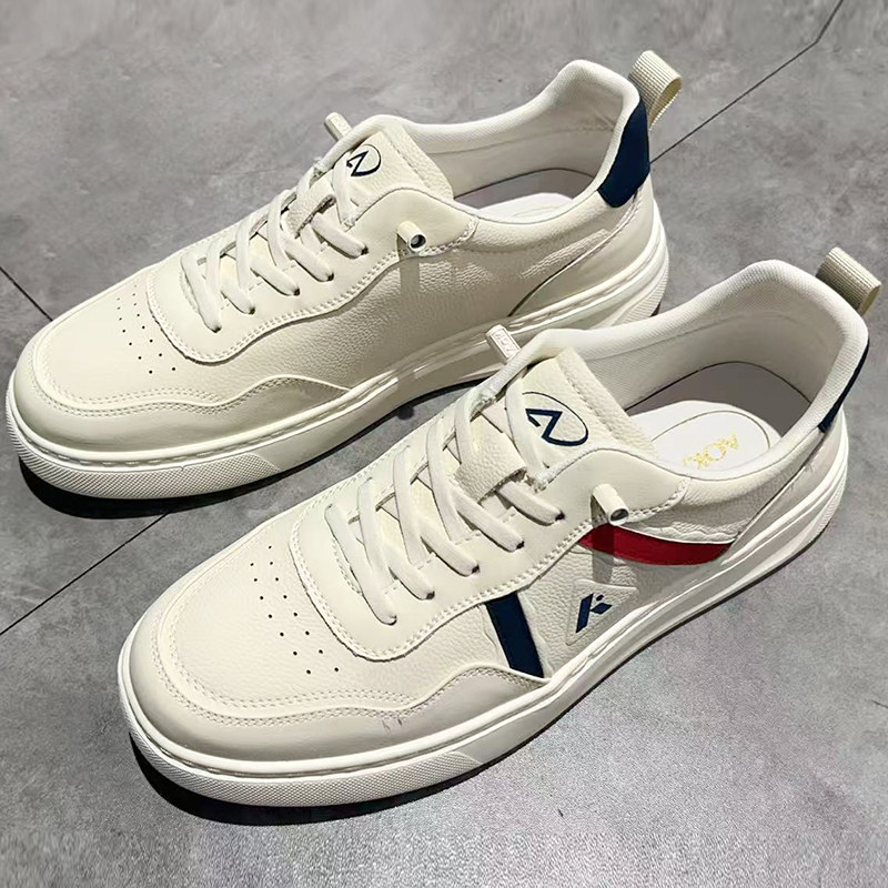 奥康男鞋2026春款休闲系带平底拼色小白鞋单鞋9261121119白蓝红,流行男鞋,时尚休闲鞋,淘宝优惠券,粉丝福利购,淘宝优惠卷