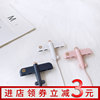 创意小飞机USB分线器一拖四转换器多功能扩拓展器苹果笔记本电脑多接口高速hub2.0外接集线器一进多出