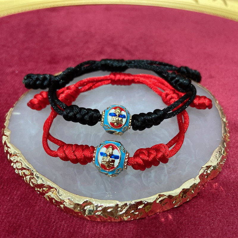 顶鼎佛牌泰国佛牌  掩面 爱凯手绳手链  红绳黑绳