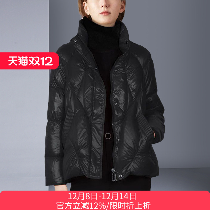 短款立领羽绒服时尚轻薄保暖外套