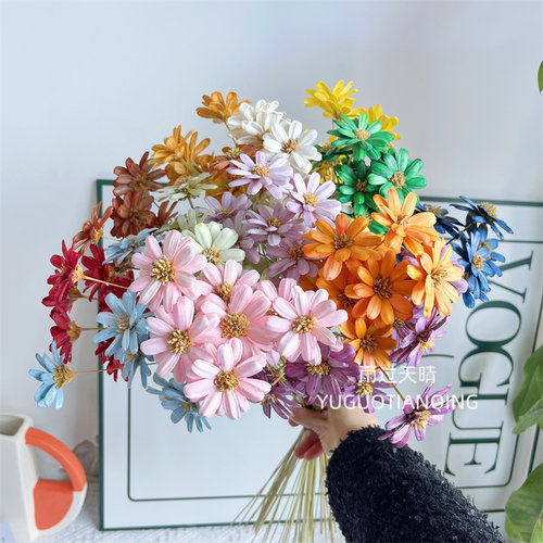 永生花太阳瓜子花软装插花