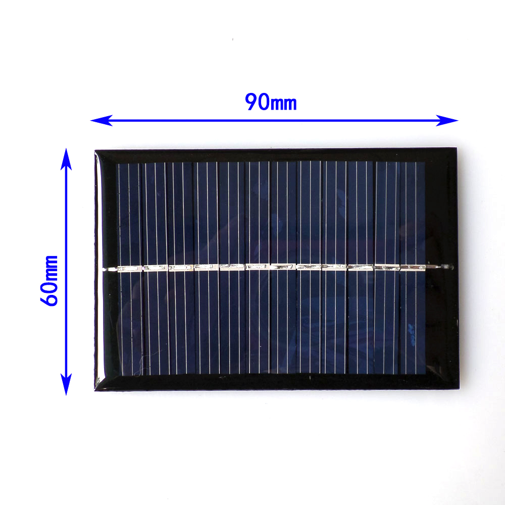 6v100ma太阳能电池板DIY科技制作