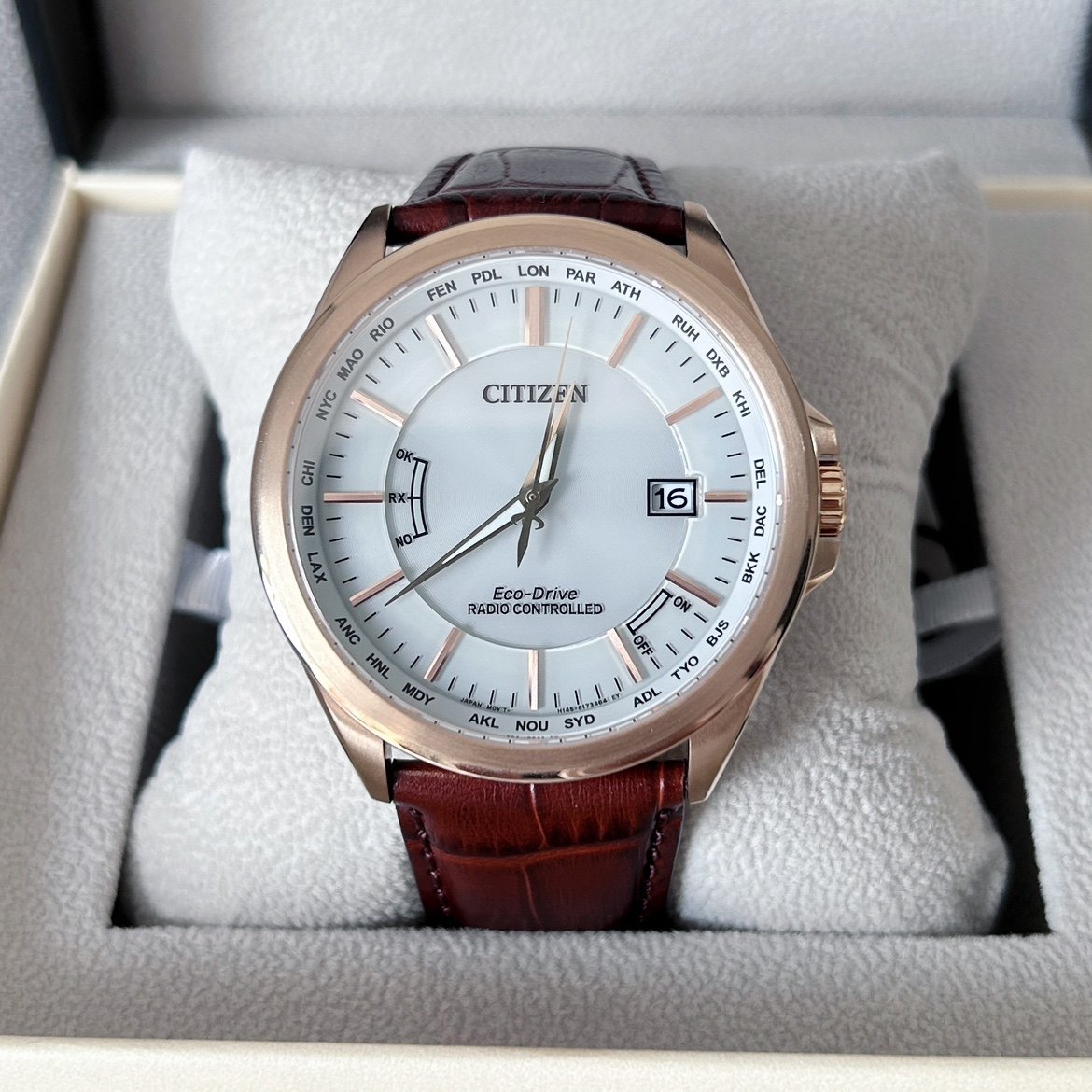 citizen西铁城光动能电波表cb0253-19a cb0152-16a蓝盘cb0011-69l