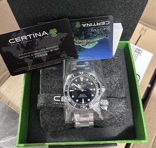 Certina雪铁纳海龟C032.407.11.051.10 091陶瓷苏黎世日出潜水表