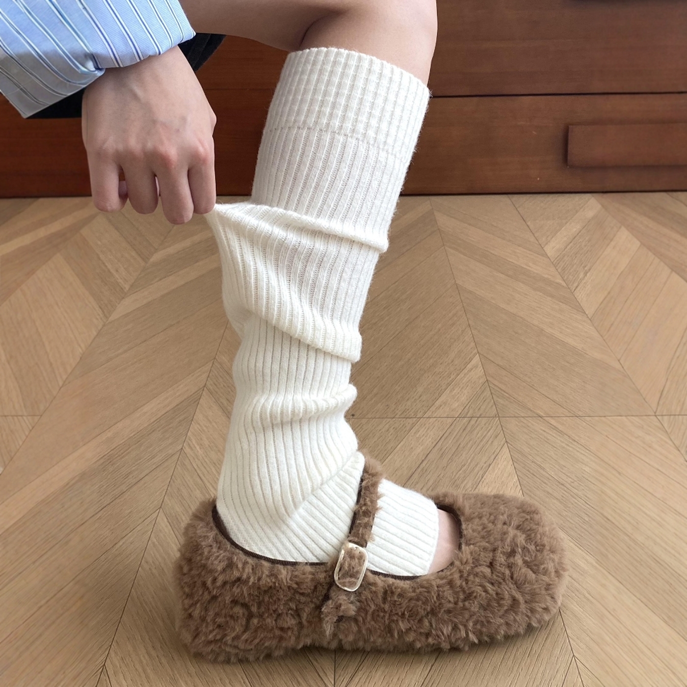 堆堆穿简直太“显瘦”辣！