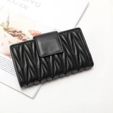 Бумажник, длинная сумка через плечо, вместительная и большая универсальная маленькая сумка клатч с молнией, кошелек