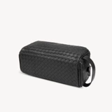 Плетеная сумка с петлей на руку, маленькая сумка клатч, подушка, коллекция 2023, из натуральной кожи