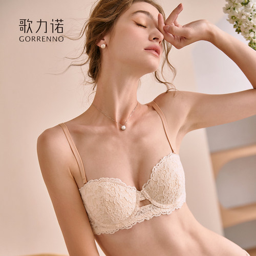 GORRENNO抹胸软钢圈聚拢舒适文胸