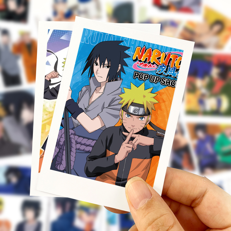 佐鸣cp漩涡鸣人X宇智波佐助动漫周边3456寸lomo卡小照片现货包邮