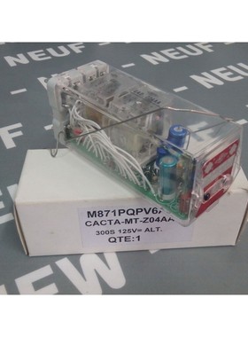 M871PQPV6A5 - MTI - CACTA-MT-Z04AA 300S 125V = Alt / Relay A
