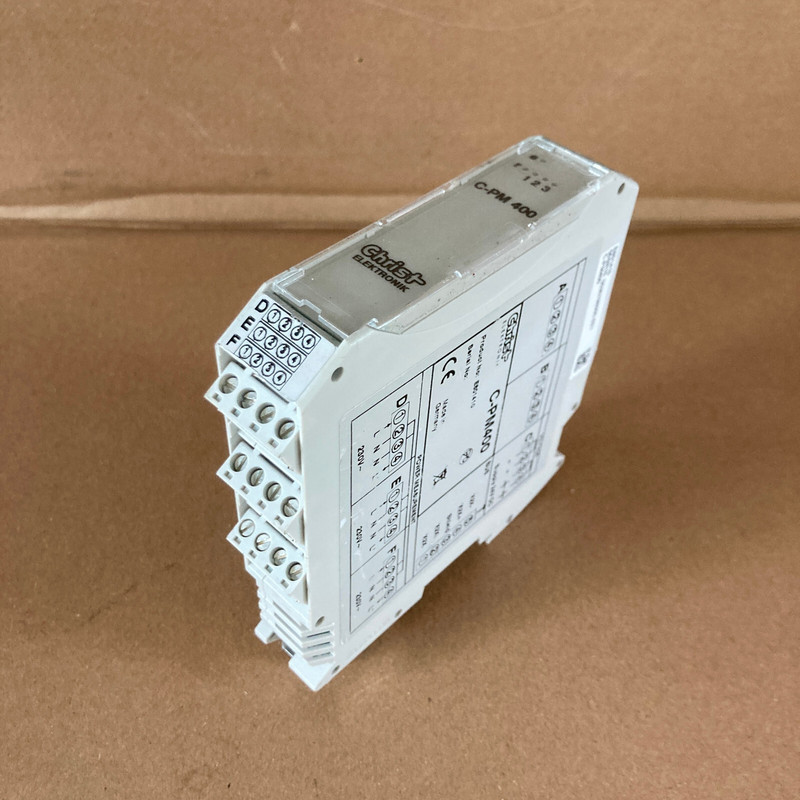 Christ C-MP400 E801410 Sicherheitsrelais Schutzrelais überw