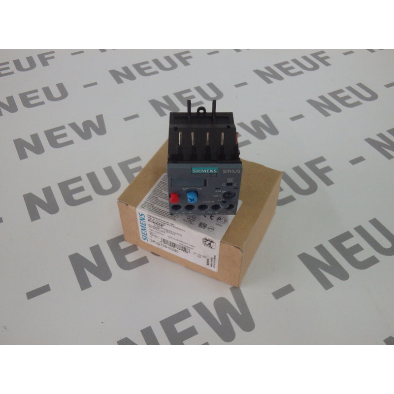 3RU21160DB0 - SIEMENS - 3RU2116-0DB0 / Relay Thermal for Swi