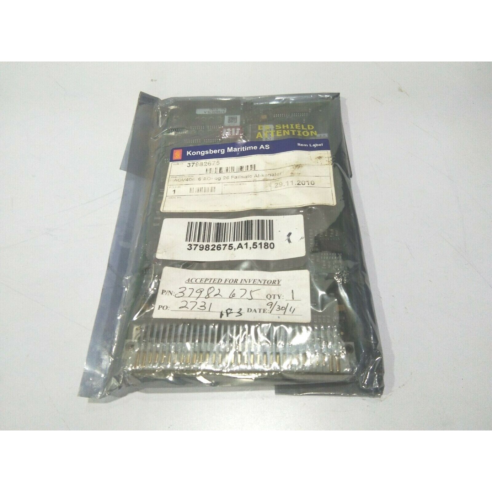KONGSBERG SIMARD 37982675A PCB AOV400 6 Ao-Og 26 Seguro Al-K