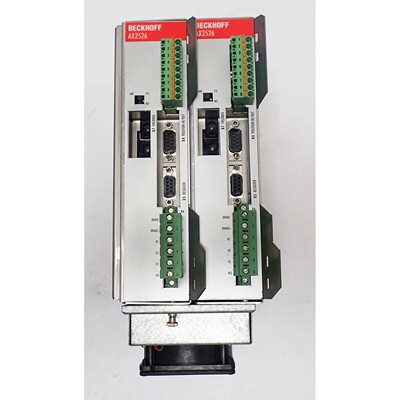 BECKHOFF AX2526-B200 DIGITAL COMPACT SERVO DRIVE AXIS MOD 6A