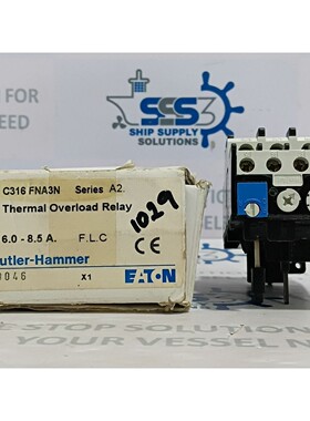 Cutler-Hammer C316FNA3 热过载继电器 6 - 8.5A