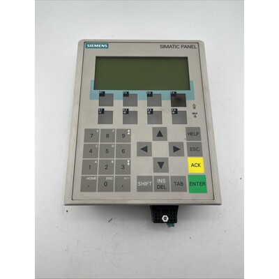 SIEMENS SIMATIC PANEL OP77B 6AV6 641-0CA01-0AX1 OPERATOR PAN