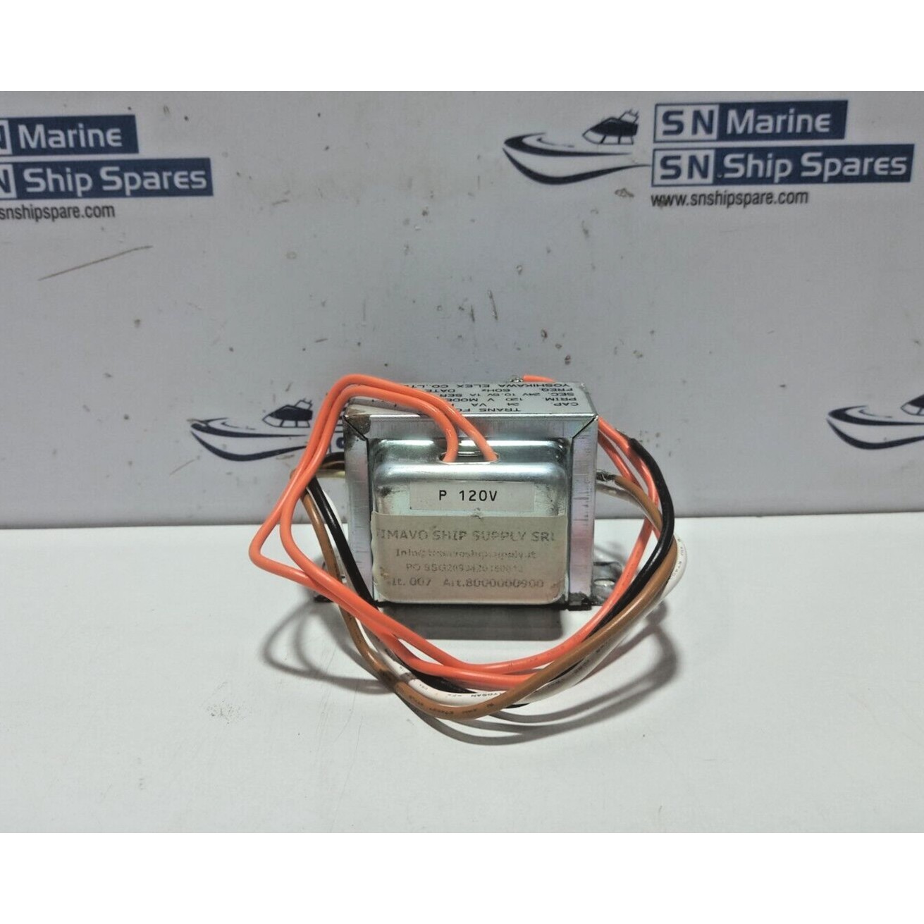 YOSHIKAWA TR 5267-1 Transformer Prim 120V Freq 60Hz 2U 004-0