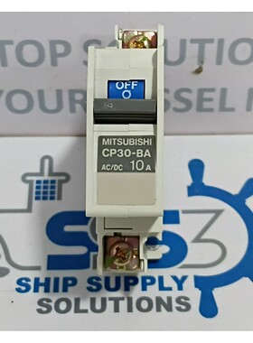 三菱 CP30-BA 10A 电路保护膜 10A 1 杆(未使用全新)
