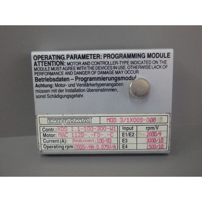 MOD31X009008 - INDRAMAT - MOD3/1X009-008/Programmier- Modul