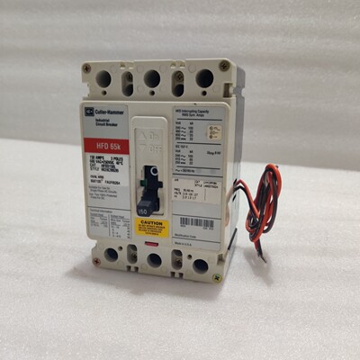 CUTLER-HAMMER HFD 65K CAT HFD3150L 150 AMPS 3 POLES CIRCUIT