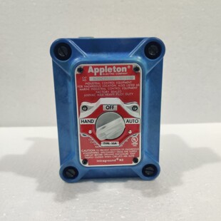 Appleton 开关 N2DC75345 N2 系列选择器开关 3-P0S.4-CIR 全新