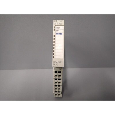 EPMS4012A10 - LENZE - EPM-S401.2A.10/Module 4 Inputs Analog