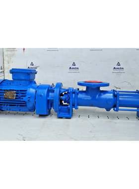 RWO Bremen Type: AEP 4 Single screw pump sludge pump complet