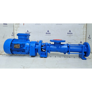 RWO Bremen Type: AEP 4 Single screw pump sludge pump complet