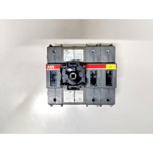 ABB OT160E3 Disconnect Switch Panel Mount 600VAC 125A