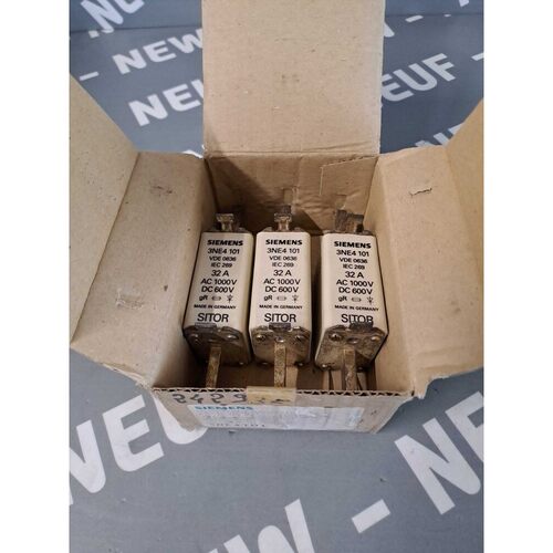 3NE4101 - Siemens - 3NE4101/3 Fuses 32A New