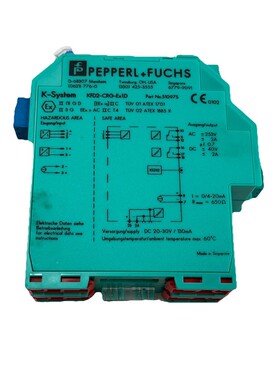 PEPPERL+FUCHS KFD2-CRG-Ex1.D 51097S TRANSMITTER POWER SUPPLY