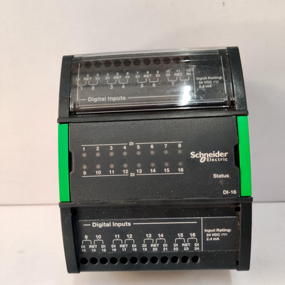 SCHNEIDER 电动 SXWDI16XX10001 SMARTX 控制器 DI-16 模块