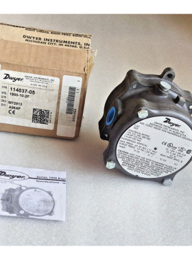 Dwyer 1950 - 10 - 2F 防爆差压开关 1950102F 全新 #