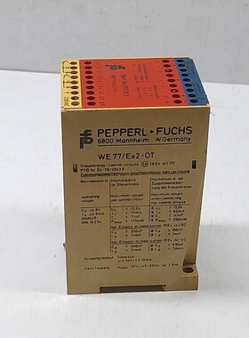 Pepperl Fuchs We77 / Ex2-ot 01776S Interruptor Amplificador