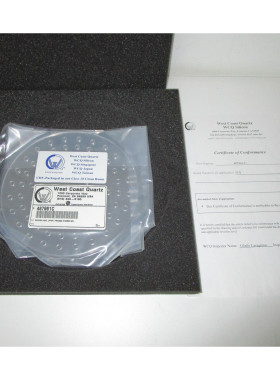 West coast quartz 487961-C shower head, upper, process chamb