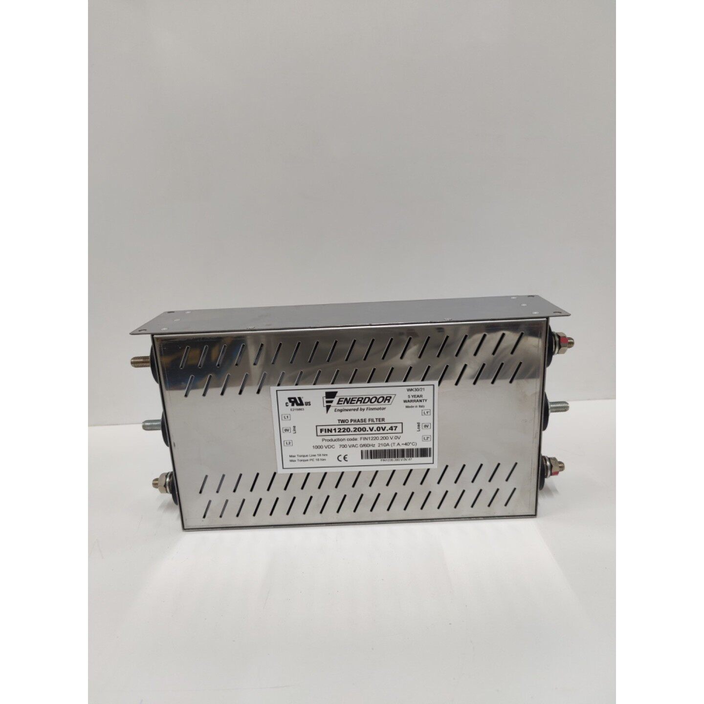 ENERDOOR FIN1220.200.V.OV.47 两相过滤器