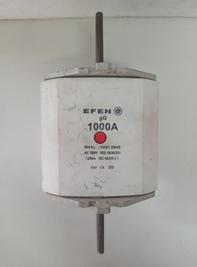EFEN Gg 1000A Fusibile AC500V, 120KA - Nuovo