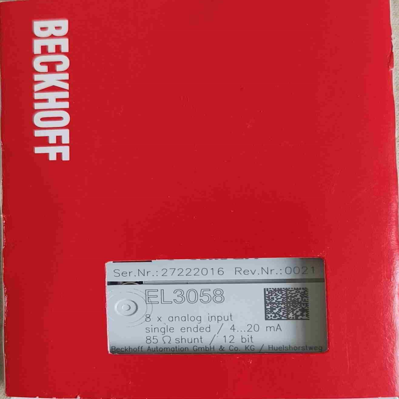 倍福BECKH0FFEL3058质保议价议价