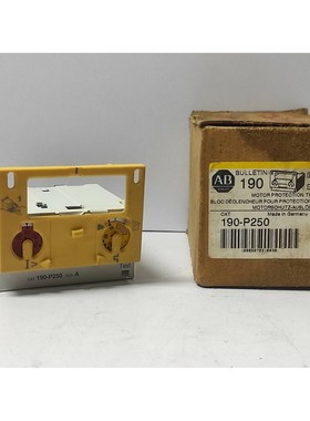 Allen Bradley 190-P250 Servo a Motor Protección Trip Bloque