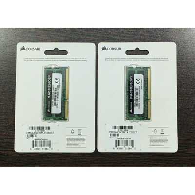 CORSAIR MACMEMORY DDR3 内存模块 CMSA4GX3M1A1066C7 适用于 Mac