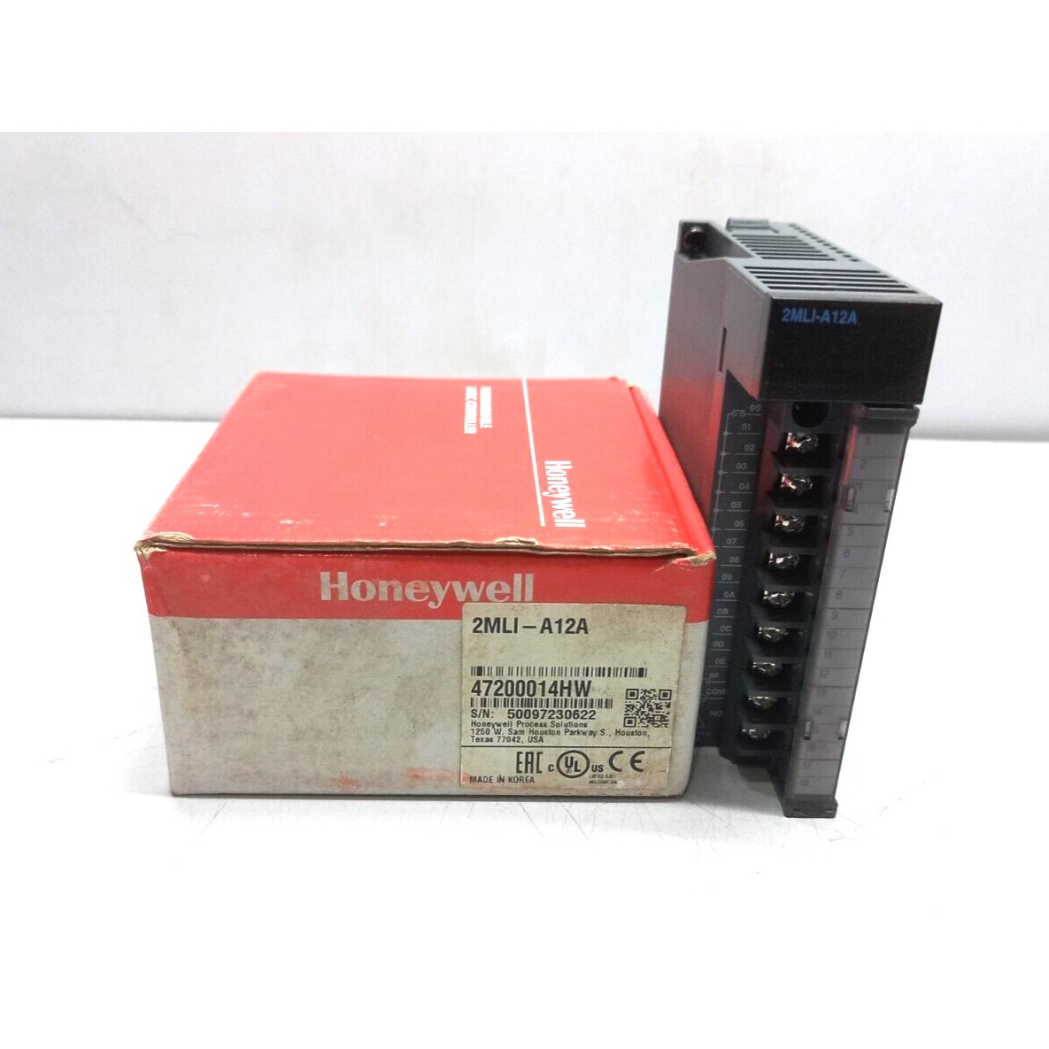 Honeywell 2MLI-A12A 16 Point AC 110V Entrée Module AC Entr