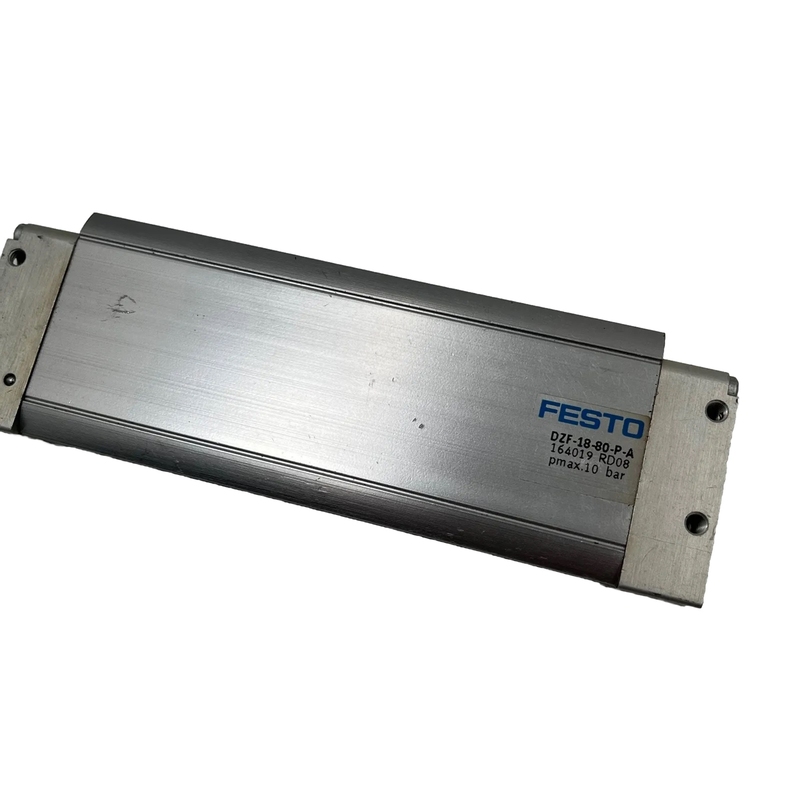 FESTO DZF-18-80-P-A flat cylinder Festo 164019 Used See Phot