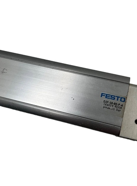 FESTO DZF-18-80-P-A flat cylinder Festo 164019 Used See Phot