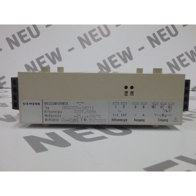 7NG22003AD11 - Siemens - 7NG2200-3AD11 / Trans. para Tempera