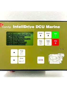 COMAP INTELIDRIVE DCU MARINE ID-DCU MARINE OPERATOR 面板显示