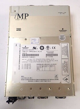 EMERSON NETWORK POWER iMP8-2D-2E-1L-4LL-03 MODULAR SUPPLY AC