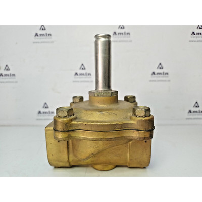ASCO ROTE KAPPE 1'' 2-WEGE-SOLENOID-VENTIL NUR, Messing - NE