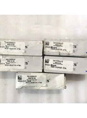 批量 5 件。 CBCGLJN SUN HYDRAULICS COUNTERBALANCE VALVE CBCG
