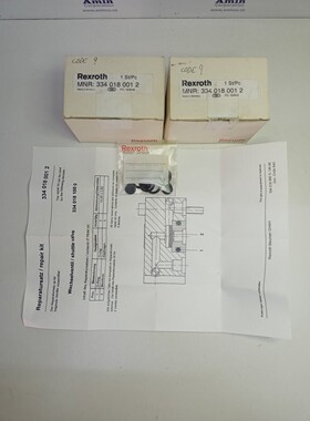 Rexroth 3340180012 Neumático Válvula Kit de Reparación -n